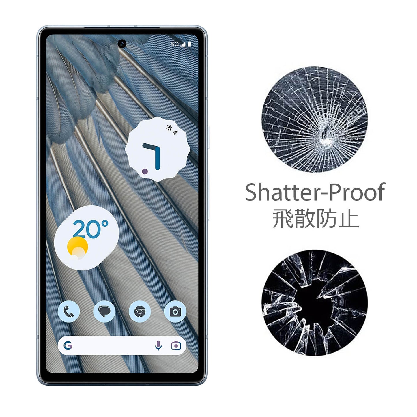 Google Pixel8a フィルム 2枚セット Pixel7a 透明フィルム 6a 保護フィルム ガラスフィルム 耐衝撃 気泡なし 貼りやすい 送料無料