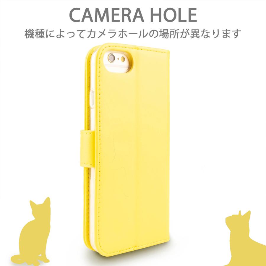 Google Pixel7a ケース 手帳型 ねこ 猫 ネコ かわいい Pixel 7a カバー イエロー 黄色 ピクセル7a レザー 革 安い 送料無料 スマホケース
