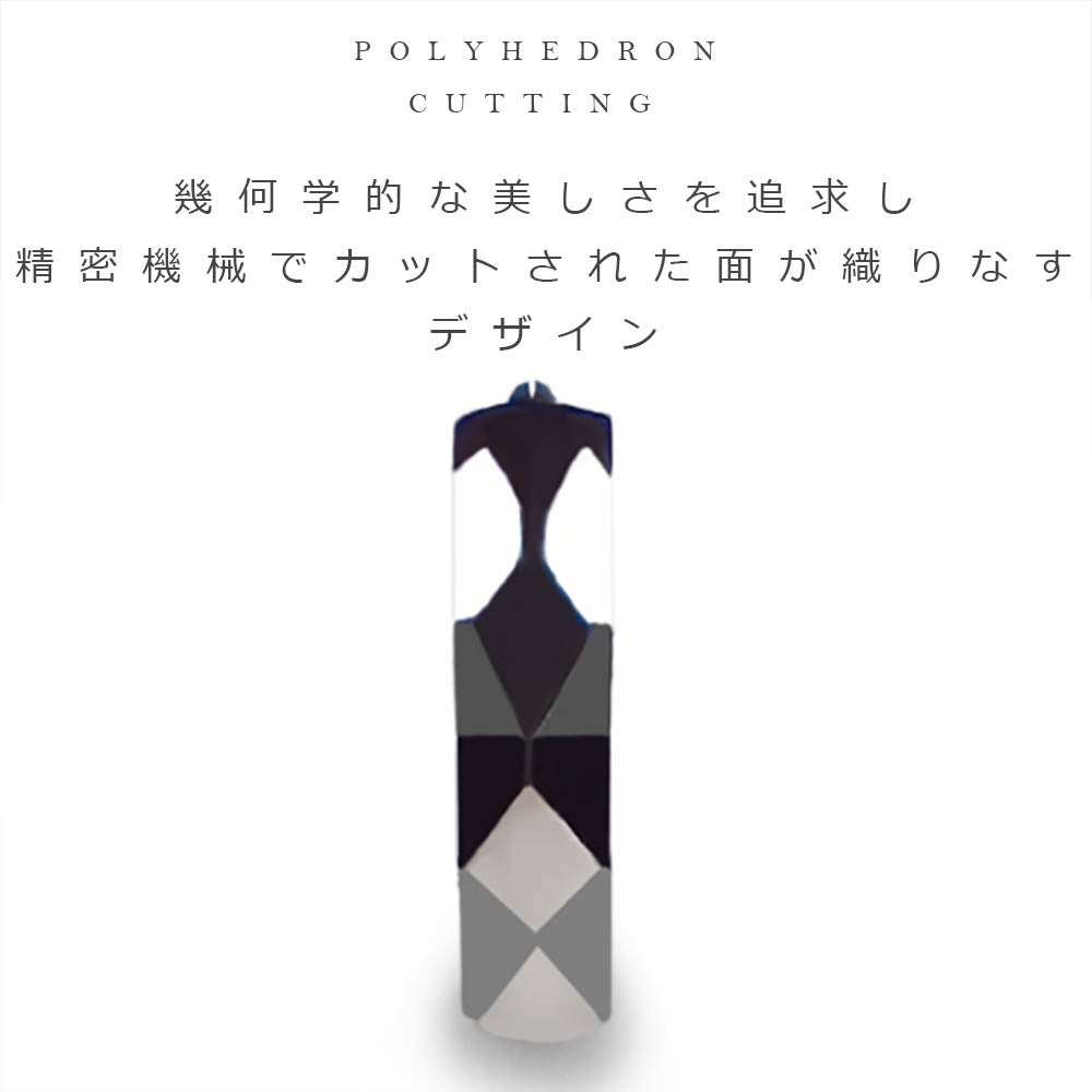 メンズピアス レディースピアス フープピアス 黒色 銀色 カッティングピアス プレゼント ギフト