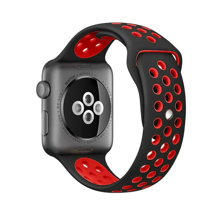 apple watch バンド 白 赤 黒 アップルウォッチ バンド apple watch