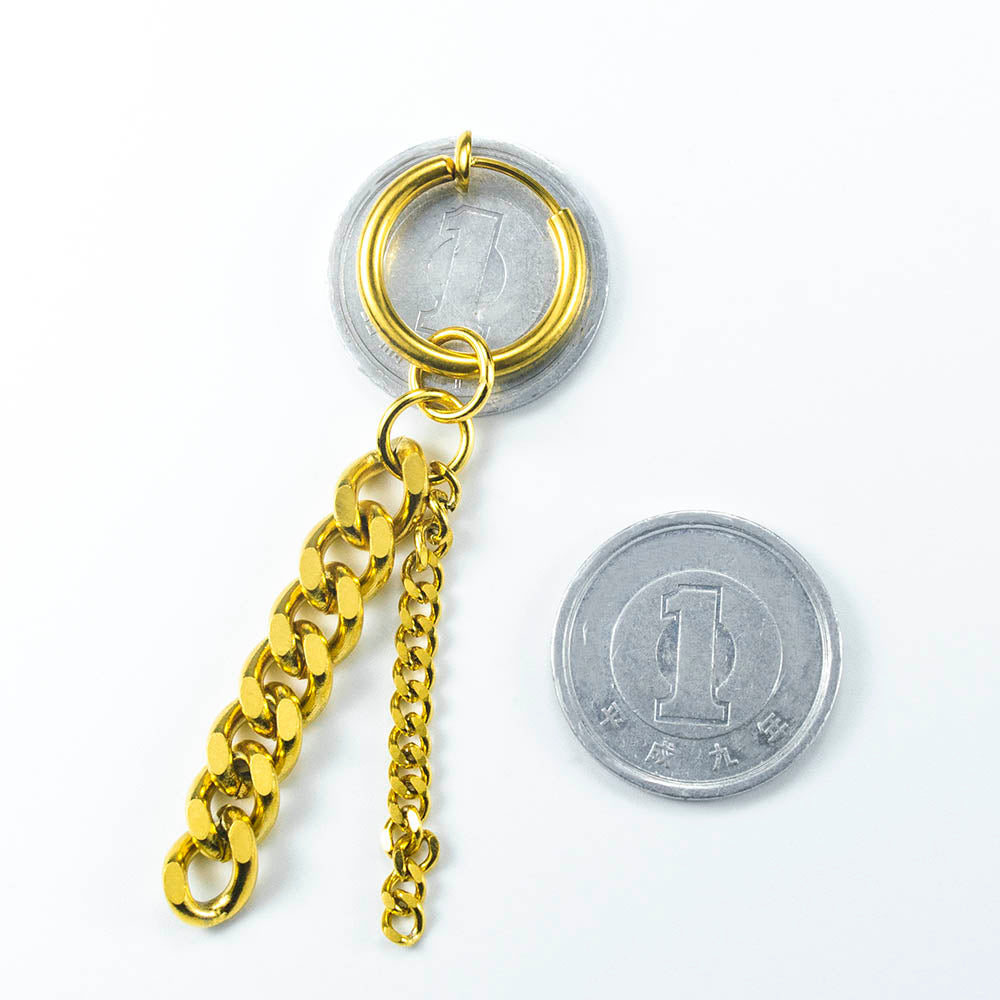 イヤリング メンズ フェイクピアス メンズ イヤーカフ 金属アレルギー対応 bts イヤリングメンズ ノンホールピアス 両耳 レディース シンプル リングピアス フープピアス テテ ジミン 愛用 モデル セット チェーン 金 ゴールド 激安 送料無料