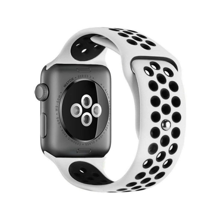 アップルウォッチ バンド apple watch バンド スポーツ ベルト シリコン ベルト ペア 45mm 44mm 42mm 兼用 sportsplus スポーツプラス series 7 6 5 4 3 2 1 シリーズ 運動 ラバー 兼用 送料無料 交換バンド シリコン 軽量 白 黒 メンズ レディース おしゃれ 2個 セット