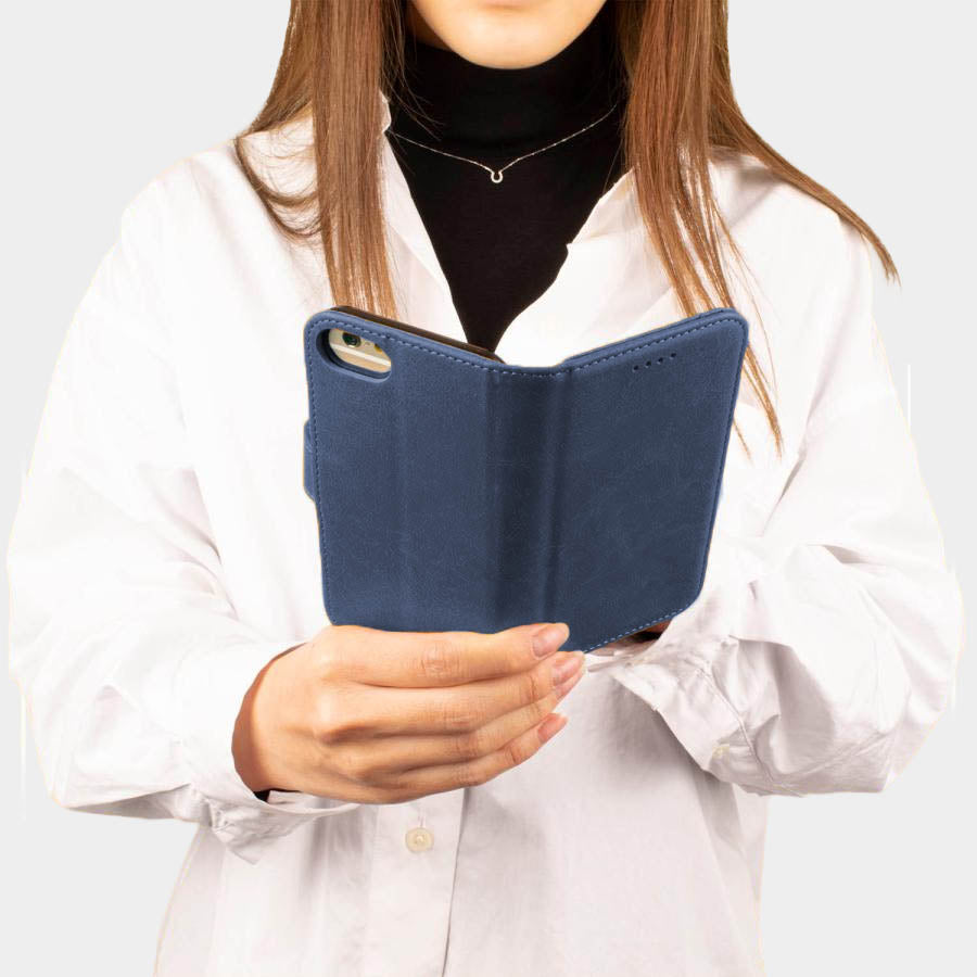 らくらくスマートフォンa ケース 手帳型  シンプル おしゃれ A401FC スマホカバー ベルト ブラウン 茶 紺 ネイビー 赤 レッド