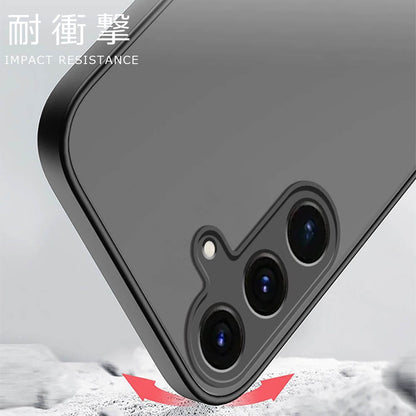 Galaxy S25 S24 ケース  マット 半透明 SCG25 SC51F SCG31 SMS931Z SCG25 SC51E カバー バンパー 指紋防止 ブラック 肌触感