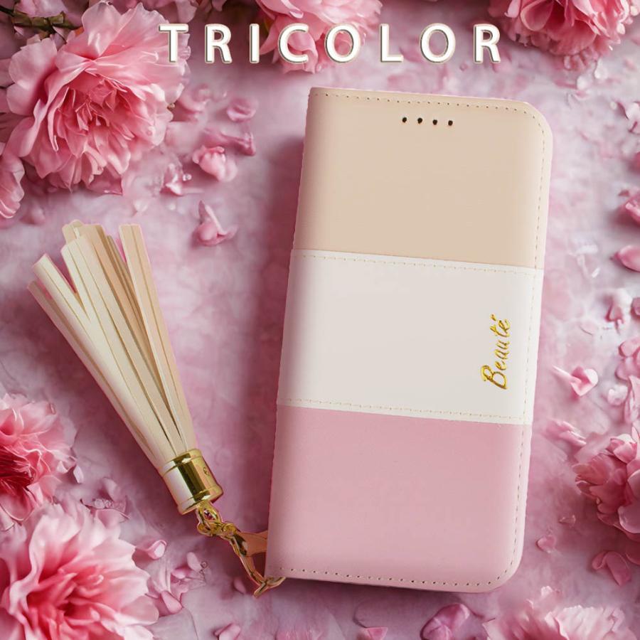 arrows We2 ケース 手帳型 かわいい F52E カバー FCG02 スマホケース F51B A101FC FCG01 ArrowsU ArrowsJ ピンク 白 ベージュ ミラー