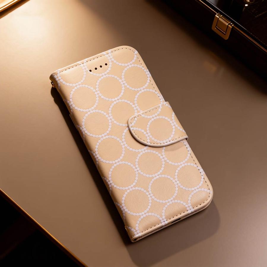 iphone SE ケース 手帳型 シンプル SE第三世代 カバー おしゃれ タンバリン柄 SE第二世代 iphone8 iphone7 iphone6s ピンク ベージュ iphone6 レザー