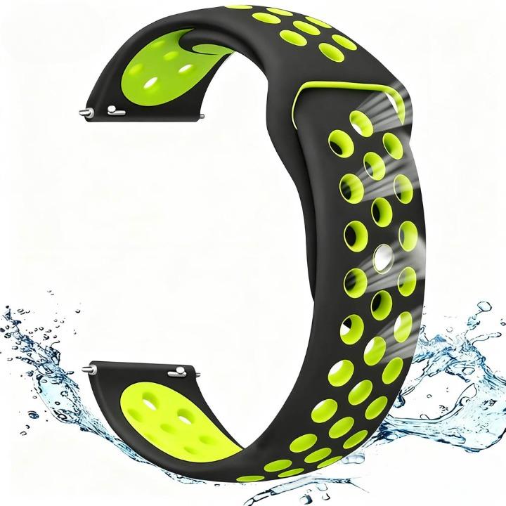 スマートウォッチ バンド 替えバンド スマートウォッチ ベルト 20mm 22mm 20 22 mm ラバー シリコン バンドのみ 運動 スポーツ メッシュ 時計バンド 白 赤 黒 灰 黄 交換ベルト 替えベルト メンズ レディース おしゃれ