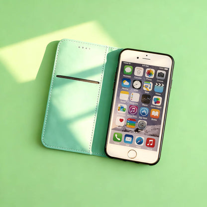 iPhone16 ケース 手帳型 おしゃれ iPhone15 カバー iPhonese iPhone14 スマホケース iPhone13 グリーン 緑 エメラルドグリーン レザー 革