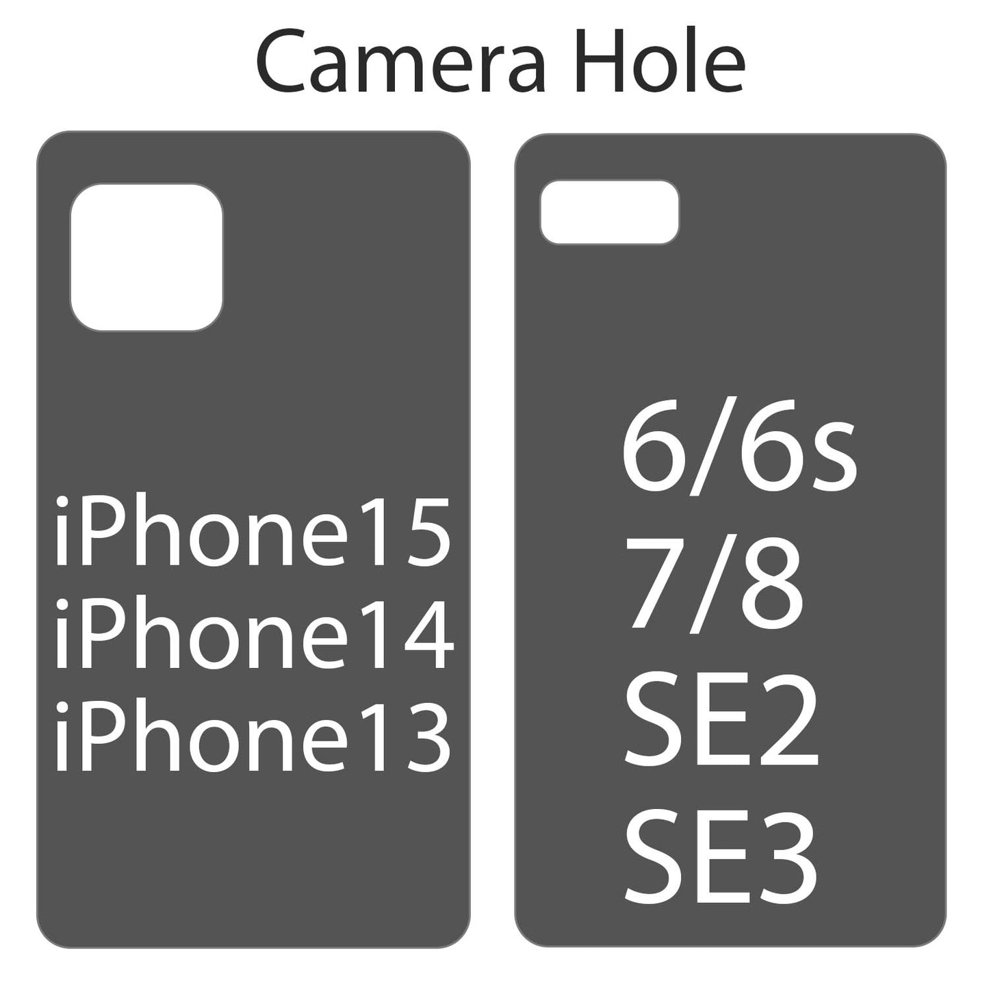 iPhone15 カメラホール ケース iPhone14 iPhone13 iPhone SE SE3 第3世代 スマホケース SE2 第2世代 カバー iPhone8 iPhone7 iPhone6