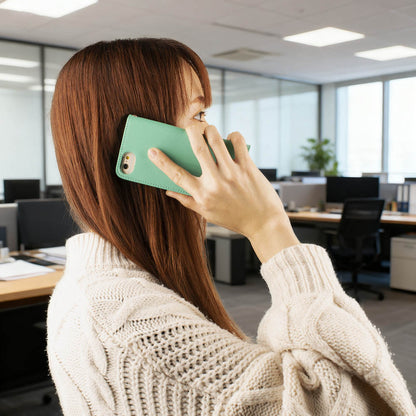 iPhone16 iPhone16e ケース 手帳型 シンプル カバー スマホケース おしゃれ グリーン ブラック ネイビー 緑 黒 紺 スマホケース レザー 送料無料