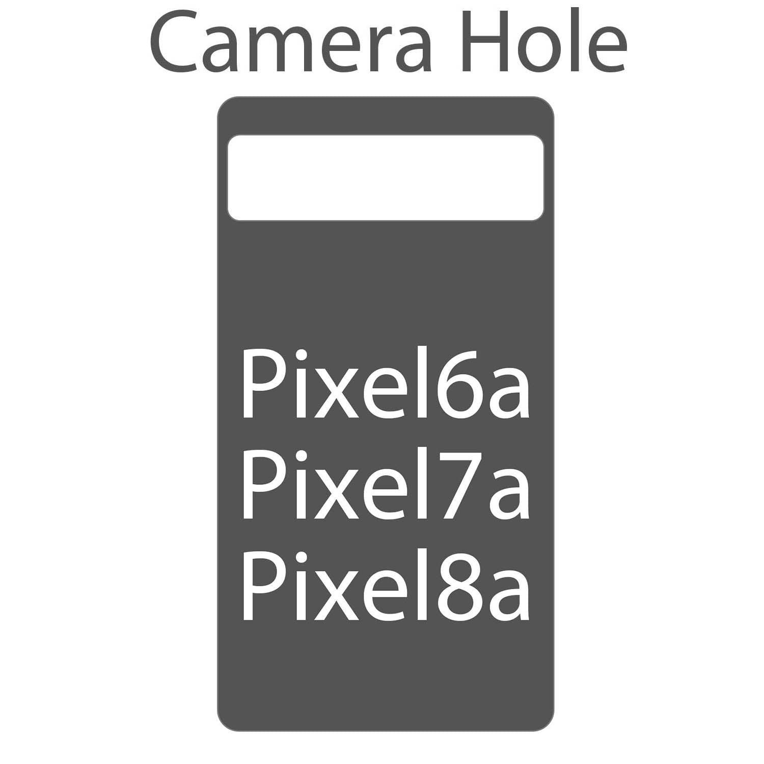 Google Pixel 8a カメラホール Pixel8a  Pixel7a Pixel6a カバー スマホケース