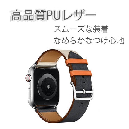 アップルウォッチ バンド 2個セット シリコン レザー メンズ レディース 38mm 40mm 41mm 45mm 44mm 42mm apple watch バンド series SE 7 6 5 4 3 2 1 ベルト おしゃれ 交換 人気 安い ブラック ホワイト カーキ パープル 送料無料