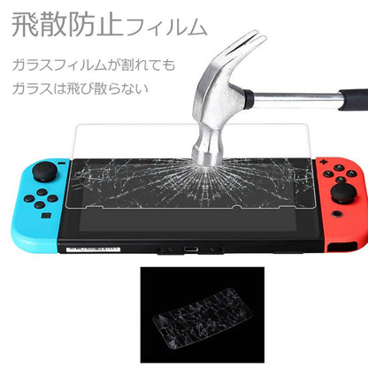 任天堂スイッチ フィルム switch 保護フィルム 2枚 Nintendo Switch lite 全面保護 液晶保護 強化ガラス スマホフィルム 指紋防止 飛散防止