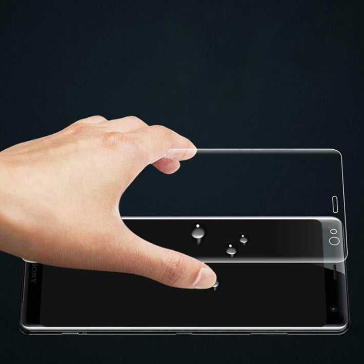 XZ3 XZ2 ガラスフィルム 保護フィルム SOV40 SO-03L 901SO SOV39 高透過率 3D 透明 全面保護 送料無料