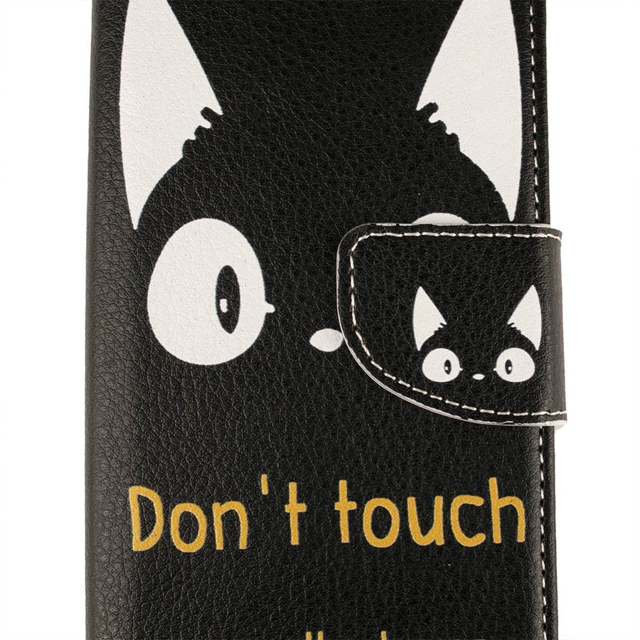 xiaomi redmi note 9s ケース 手帳型 シャオミ カバー 通販 レザー 革 黒猫 猫 ねこ 可愛い キャラクター アニマル 動物 スタンド機能