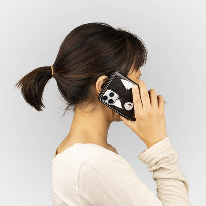 Google Pixel ケース 手帳型 女性 使用シーン おしゃれ 安い カバー かわいい 黒猫