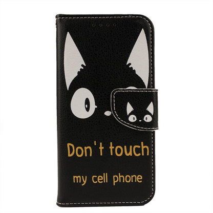 xiaomi redmi note 9s ケース 手帳型 シャオミ カバー 通販 レザー 革 黒猫 猫 ねこ 可愛い キャラクター アニマル 動物 スタンド機能